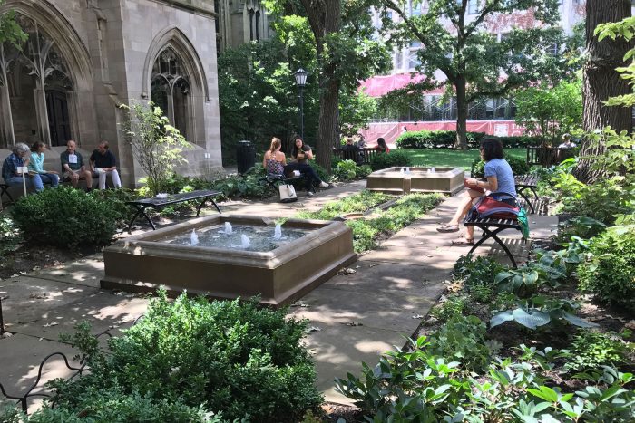 UC Swift Hall Cloister